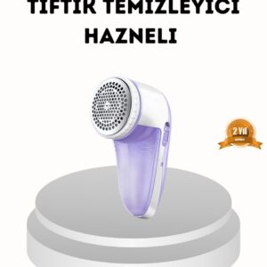 Taşınabilir Şarjlı Tiftik Toplayıcı – Çıkarılabilir Hazneli Anti-Statik Fırçalı