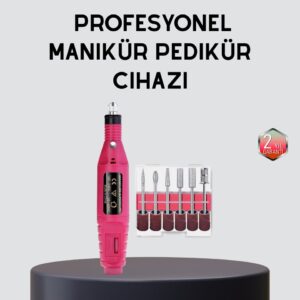 Tırnak Matkap Makinesi – Profesyonel Manikür Pedikür Cihazı Ayarlanabilir Hız ve Sessiz Çalışma