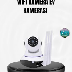 Akıllı IP Güvenlik Kamerası – 1080P HD Gece Görüşlü Hareket Algılamalı