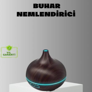 Aromaterapi Difüzörü 550 ml Ultrasonik Nemlendirici Otomatik Kapanma Özellikli