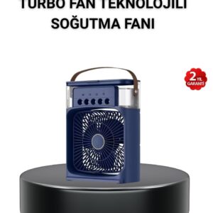 Turbo Fan Teknolojili Sessiz ve Güçlü Soğutma Masası Vantilatör