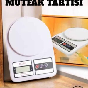 Net LCD Ekran ve Otomatik Kapanma Özelliği ile Uzun Ömürlü Dijital Mutfak Tartısı