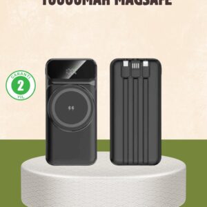 10000 mAh Kablosuz Powerbank – 15W Hızlı Şarj Type-C Çoklu Çıkışlı