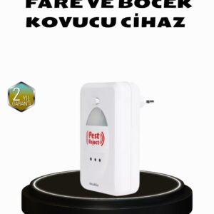 Ultrasonik Böcek ve Fare Kovucu – Doğa Dostu Sessiz ve Etkili Savunma