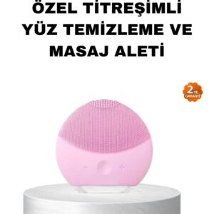 Silikon Yüz Temizleme ve Masaj Aleti – Su Geçirmez Taşınabilir ve Cilt Dostu