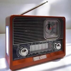 Nostaljik Radyo USBAUX Ve SD Kart Girişli Bluetooth Bağlantılı