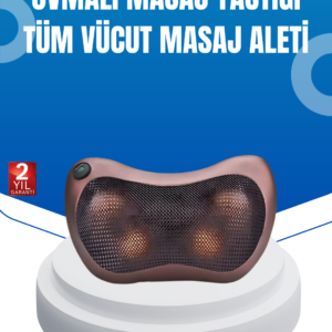 Taşınabilir Yoğurma Masaj Cihazı Boyun Bel Sırt Ayak