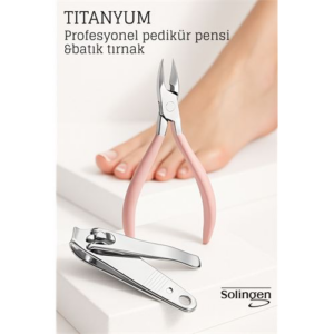 Pedikür Makası - Batık Tırnak Makası Profesyonel Set