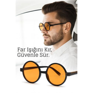 Parlama Önleyici Gece Sürüş Görüş Gözlüğü Sis Far Işık Önleyici Anti-Fog Gözlük