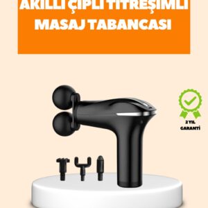 Titreşimli Masaj Aleti Şarjlı Masaj Tabancası Spor Sonrası Kas Gevşetici