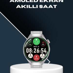 Akıllı Saat Bluetooth Görüşme Destekli – Spor Sağlık ve Bildirim Özellikli