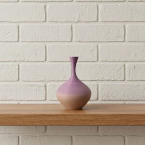 Mini Rainbow Dekoratif Vazo 8 cm Renk Geçişli Modern Tasarım