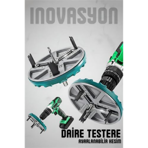 Ayarlanabilir Daire Testere Ucu 45–130 mm | Profesyonel Delme Aparatı