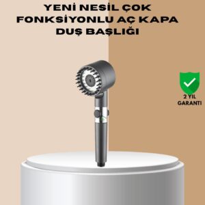 Çok Fonksiyonlu Filtreli Duş Başlığı Masaj Etkili