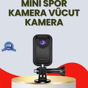 Günlük Kullanıma Uygun Mini Video Kamera Vlog Çekimleri İçin