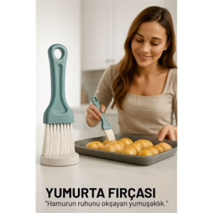 Yumurta Fırçası 14 CM Mutfak Yağlama Sos Sürme Fırçası Pasta Hamur Fırçası