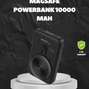 MagSafe Uyumlu Kablosuz Powerbank Taşınabilir Hızlı Şarj