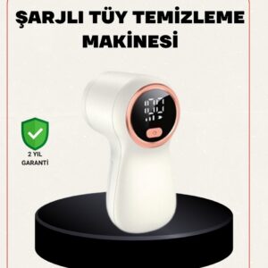 Şarjlı Tüy Temizleyici Paslanmaz Çelik Bıçaklı