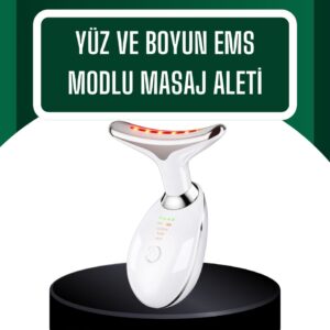 LED Işık Destekli Kırışıklık Karşıtı Yüz Bakım Aleti