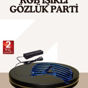 Gece Eğlenceleri İçin LED Işıklı Gözlük