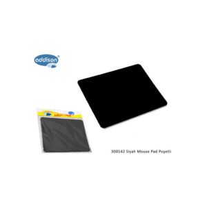 ADDISON 300142 177x217x2mm Lüx Big MOUSE PAD (Siyah)(1923)