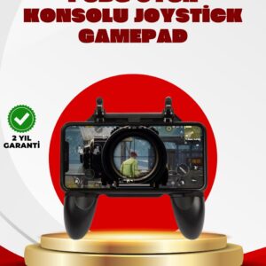 PUBG Mobile Uyumlu Joystick ve Parmak Tetikli Oyun Gamepadi