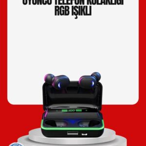 RGB Oyuncu Bluetooth Kulaklık Düşük Gecikmeli Kablosuz 5.1