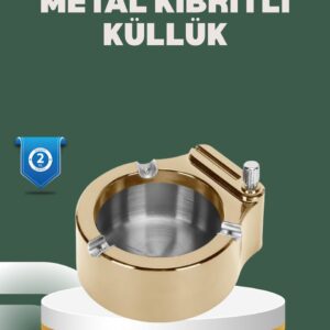 Yeniden Doldurulabilir Çakmaklı Küllük Dayanıklı Yapı
