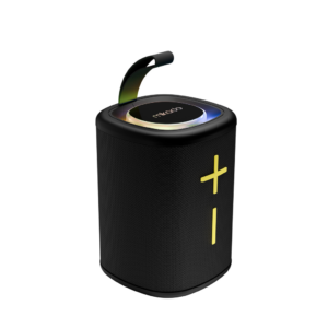 MIKADO MD-26BT 6W Taşınabilir USB/AUX/BT/TF RGB Işıklı 1200mAh IPX66 Su Geçirmez Bluetooth Speaker (Siyah)(1923)