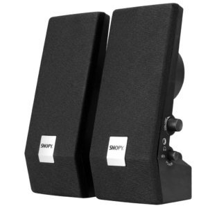 SNOPY SN-611 6W 1+1 Masaüstü Speaker AC 220V (Siyah)(1923)