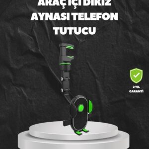Ayarlanabilir Dikiz Aynası Telefon Tutucu Sağlam ve Şık Tasarım