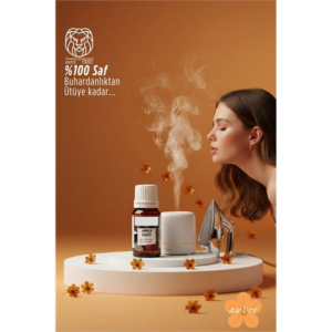 0 Saf Amber Çiçeği Esansı - Ütü Buhardanlık ve Koku Makineleri İçin 10 ml
