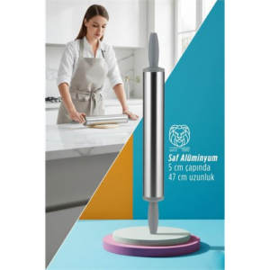 Isabella Series - Profesyonel P6061 Alüminyum Saf Kaplama 47 cm Şef Merdanesi