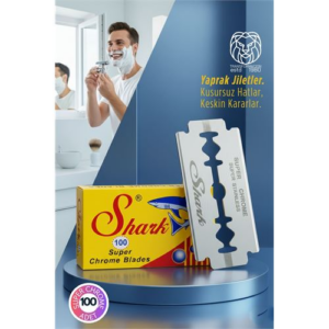 Shark Super Chrome 100’lüPremium Paket - Profesyonel Jilet