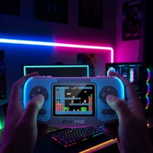 Retro El Konsolu Dahili Klasik Oyunlar AV TV Bağlantılı Şarjlı Oyun Cihazı
