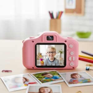 Kompakt Dijital Kamera HD Video ve Fotoğraf Kayıt Özellikli USB Şarjlı Mini Cihaz