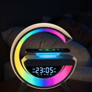 RGB Tasarımlı Bluetooth Hoparlör USB FM AUX Girişli