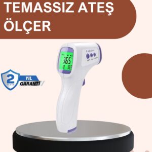 Temassız Dijital Ateş Ölçer Büyük Ekranlı Hızlı Okuma