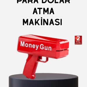 ABS Malzemeli Para Saçma Tabancası Etkinlik ve Parti Kullanımına Uygun
