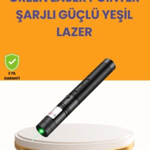 5000mW Yeşil Lazer Pointer Profesyonel Uzun Menzilli