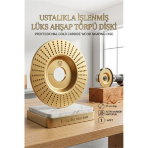 Düz Tip Ahşap Törpü Diski 100mm | Tungsten Karbür 723065