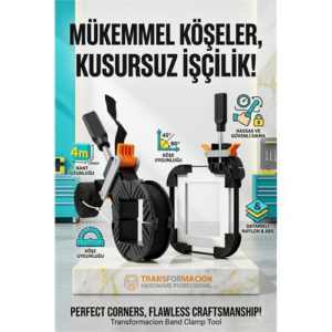4 Metre Bantlı İşkence - Köşe Sabitleyici Çerçeve Çekçece ve Mobilya Kelepçesi 723152