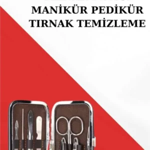 Manikür Pedikür Seti 7 Parça Tırnak Mantarı Tırnak Batığı Temizleme Taşınabilir