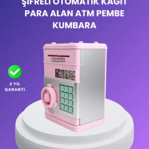 Çocuklar İçin Eğitici Elektronik Şifreli Kumbara