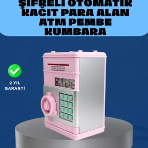 Şifreli Elektronik Para Biriktirme Kumbarası Büyük Kapasiteli