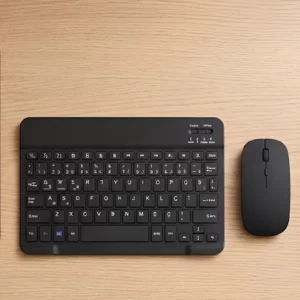 Sessiz Tuşlu Kablosuz Klavye Mouse Seti Çoklu Cihaz Uyumlu