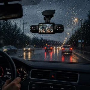 Full HD Araç İçi Kamera Geniş Açılı Lens ve Çok Kanallı Kayıt